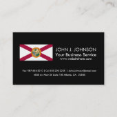 フロリダ州旗 名刺 (正面)