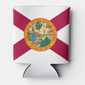 フロリダ州旗 缶クーラー (正面)