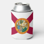 フロリダ州旗 缶クーラー (缶裏面)