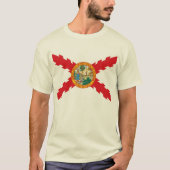 フロリダ州旗Tシャツ Tシャツ (正面)