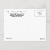 フロリダ州聖アウグスティヌスの歴史像 ポストカード (裏面)