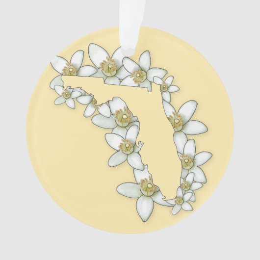 フロリダ州花 オーナメント (正面)