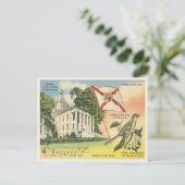 フロリダ州記号ヴィンテージタラハシー ポストカード (スタンド正面)