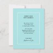 フロリダ州金ゴールドパーム葉ハートズニューホーム 案内状 (裏面)