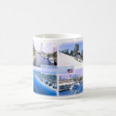 フロリダ州 – アメリカ – モザイク – コーヒーマグカップ (中央)