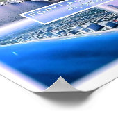 フロリダ州 – アメリカ – モザイク –  ポスター (角)