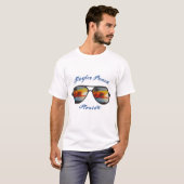 フロリダ州 - フラグラービーチ Tシャツ (正面フル)