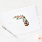 フロリダ州 ラウンドシール (封筒)