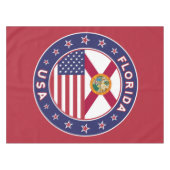 フロリダ州、レッド、 テーブルクロス (正面(横))