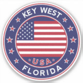 フロリダ州、鍵西部 シール (正面)