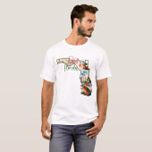 フロリダ州 Tシャツ (正面フル)
