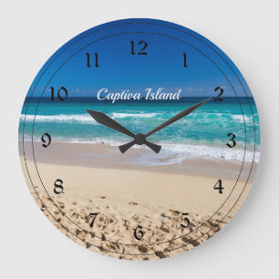 フロリダ州Captiva島 ラージ壁時計