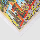 フロリダ州FLヴィンテージラージレターの州 薄葉紙 (詳細)