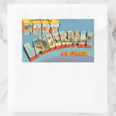 フロリダ州Sheet of 4 Fort Lauderdaleスタンプ 長方形シール (バッグ)