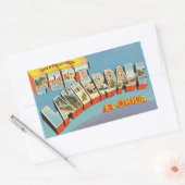 フロリダ州Sheet of 4 Fort Lauderdaleスタンプ 長方形シール (封筒)