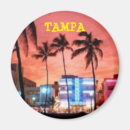 フロリダ州TAMPA マグネット (正面)