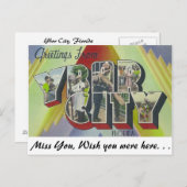 フロリダ州Ybor City ポストカード (正面/裏面)