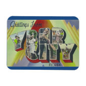 フロリダ州Ybor City Magnet マグネット (横)