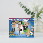 フロリダ投票4共和党員 ポストカード (スタンド正面)