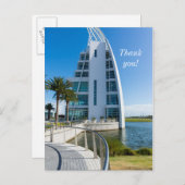 フロリダ探査塔ありがとう ポストカード (正面/裏面)