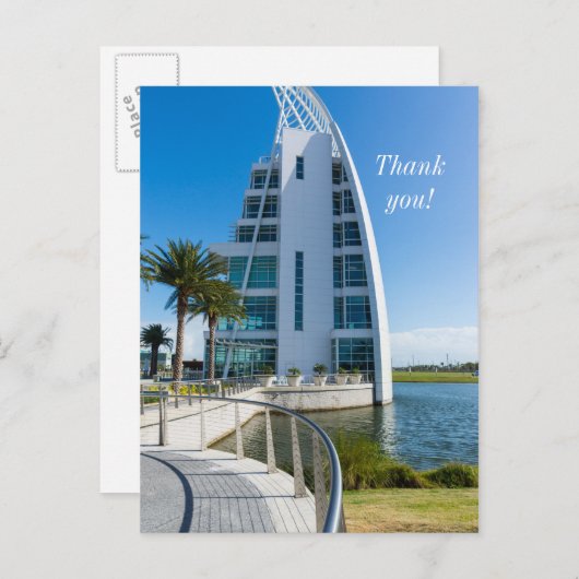 フロリダ探査塔ありがとう ポストカード (正面/裏面)
