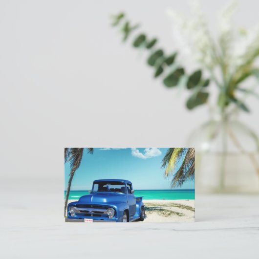 フロリダ整備士クラシック車の名刺 名刺 (スタンド正面)