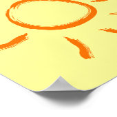 フロリダ文字コラージュ ポスター (角)