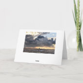 フロリダ来州鍵西部の夕日の嵐 シーズンカード (裏面)