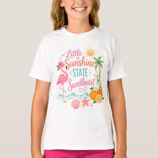 フロリダ柄の女の子Tシャツ Tシャツ