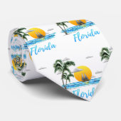 フロリダ海サンセットセーリング ネクタイ (ロール)