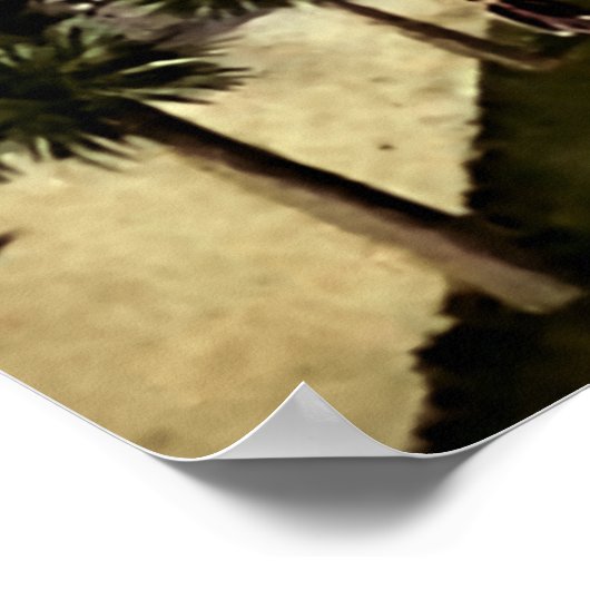 フロリダ海壁セントオーガスティン ポスター (角)