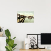 フロリダ海壁セントオーガスティン ポスター (ホームオフィス)