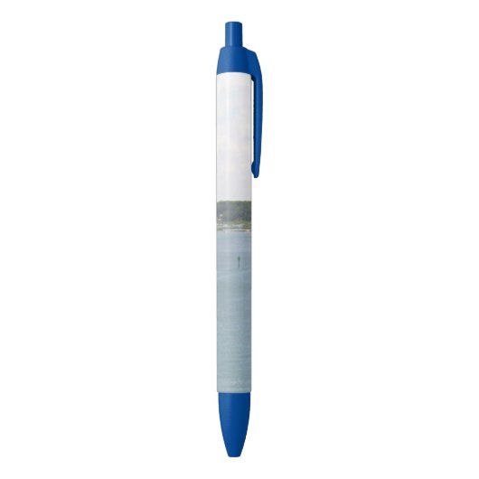 フロリダ湖 黒ボールペン (底(縦))