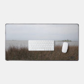 フロリダ湾のビーチ禁断のニードラーシュ写真 デスクマット (キーボード&マウス)