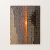 フロリダ湾コーストビーチサンセット – 11x14 - 252 pc ジグソーパズル (縦)