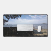 フロリダ湾ショアリラックスの自然写真 デスクマット (キーボード&マウス)