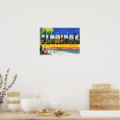 フロリダ湾岸高速道路大文字 ポスター (キッチン)