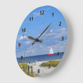 フロリダ湾沿岸時計 ラージ壁時計 (傾斜)