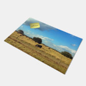 フロリダ牛 ドアマット (アングル)