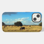 フロリダ牛 iPhoneケース (裏面横)
