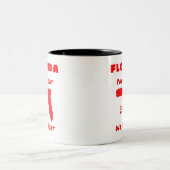 フロリダ第2修正自由 ツートーンマグカップ (中央)