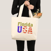 フロリダ米国! ラージトートバッグ (正面(商品))