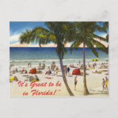 フロリダ素晴らしに住むことだ ポストカード (正面)