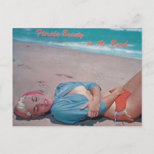 フロリダ美しい ポストカード (正面)