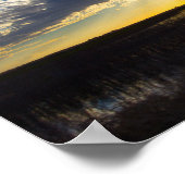 フロリダ草原の風景 ポスター (角)