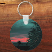 フロリダ鍵サンセット キーホルダー (正面)