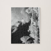 フロリダ鍵ズハウスとアメリカ合衆国のヤシの木。 ジグソーパズル (縦)