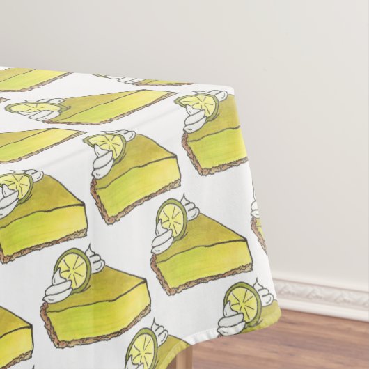 フロリダ鍵ライムパイスライスグルメベーキング テーブルクロス (インサイチュ)