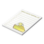 フロリダ鍵ライムパイスライスグルメ食料品一覧 ノートパッド (回転)