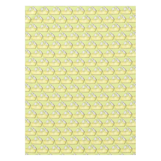 フロリダ鍵ライムパイスライスデザートFLグルメ鍵 テーブルクロス (正面)